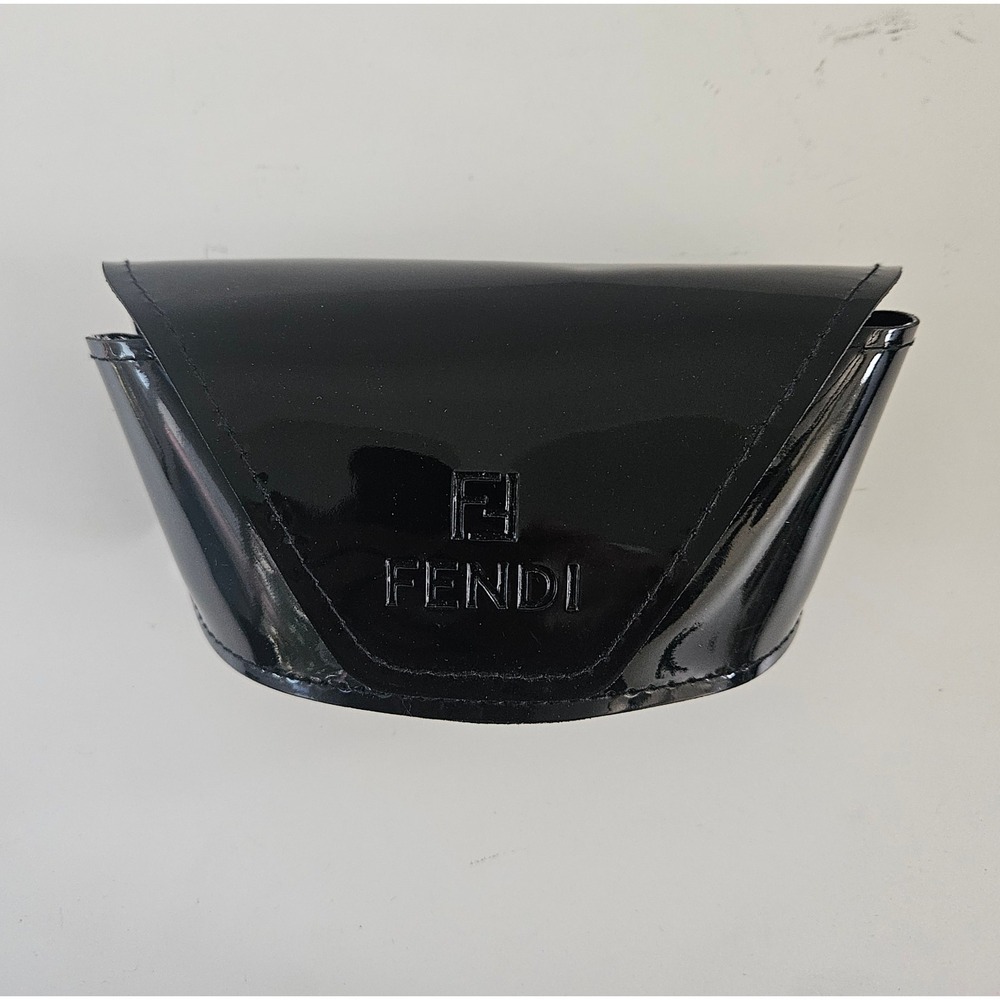 Fendi Authentic Black Patent Sunglasses Glasses Case